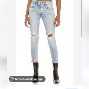 Moussy altawoods skinny light blue 29